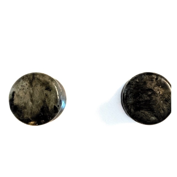 Labradorite Jewelry - Labradorite 00g plugs Labradorite Jewelry - Labradorite 00g plugs